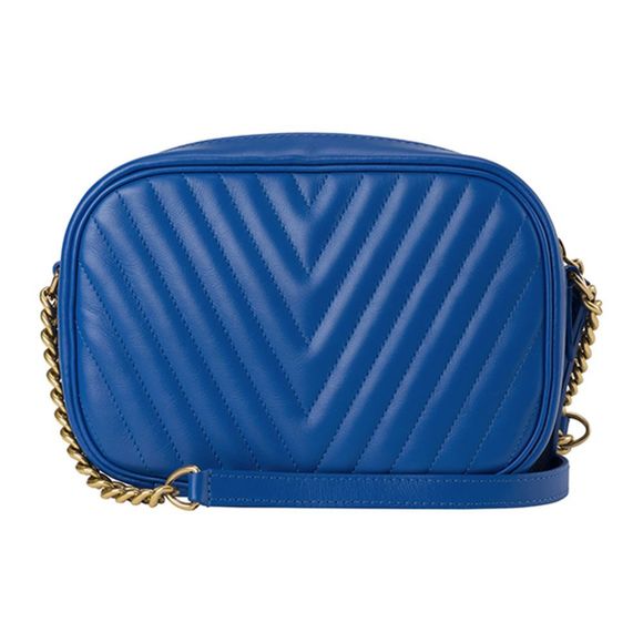 Louis Vuitton New Wave Shoulder Bag Blue Smooth Calf Leather - Picture 2 of 8